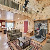 3 Mi to Ausable River! Forest Retreat w/ Fire Pit