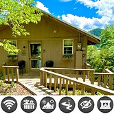 Riverview 1 Bedroom Cabin by RedAwning