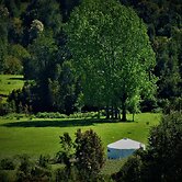 Yurt in Puyehue with Volcano Views