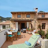 Mallorca traditional stone village house