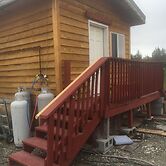 Alaska log cabins on the pond B & B