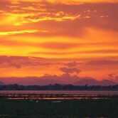 Sunset view beach hotel