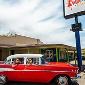 The Atomic Blue Motor-Inn