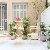 Grandma's Chic & Bright Athenian Home with a Patio