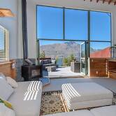 Mountain, lake, sun and this beautiful home