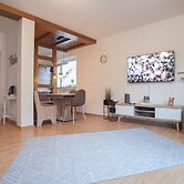 Apartment With Balcony and Garage