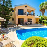 Villa Halima Alexandros Large Private Pool Walk to Beach Sea Views A C