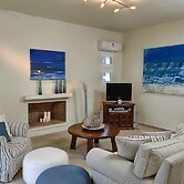 Villa Ouranos our Dream in Blue and Cream With Seaview and Pool