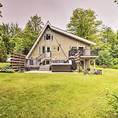 Wfh-friendly Cabin w/ Saltwater Hot Tub in Warren