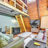 Inviting A-frame Cabin w/ Saltwater Hot Tub!