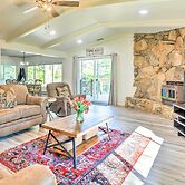 Furnished Deck & Fire Pit: Sherwood Forest Cabin