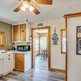 Lakefront Ozark Cottage: Deck w/ Covered Dock!