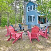 Waterfront Cheboygan Home w/ Fire Pit
