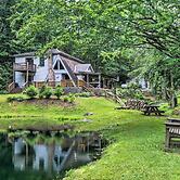 Serene Todd Getaway w/ Private Pond & Creek Views!