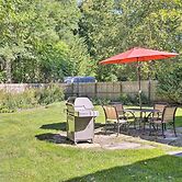 Classy Getaway w/ Deck & Yard < 1 Mi to Beach