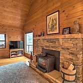 Charming Cabin w/ Hot Tub, Fire Pit & Views!