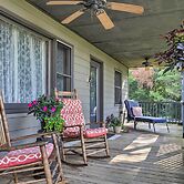 7 Mi to Downtown Morganton: Cabin w/ Fire Pit!