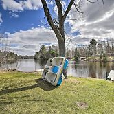 Lakeside Cabin w/ Fire Pit: Near Pine Point Park!