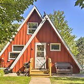 A-frame Cabin w/ Private Boat Dock!
