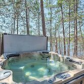 Quiet Waterfront Cabin w/ Dock, Game Room, Hot Tub