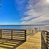 Bayfront Blounts Creek Home: Private Beach + Dock!