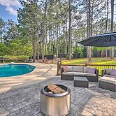 Peaceful Southern Pines Home w/ Pool + Yard!