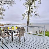 Waterfront Cottage w/ Private Beach + Deck!