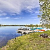 'big Fish Bay Hideaway' - Rice Lake Home w/ Dock!