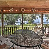 'pirate Cove' Home in Welaka: Dock & River Access!