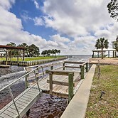 Waterfront Panacea Vacation Rental w/ Dock!