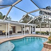 Palm Coast Retreat w/ Lanai < 8 Mi to Beach!