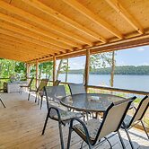 Waterfront Bull Shoals Lake Cabin w/ Deck + Views!