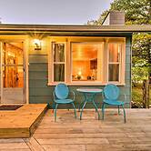 East Tawas Cabin w/ Deck, Backyard & Fire Pit!