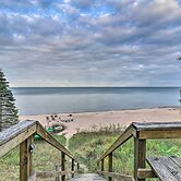 Lakefront Forestville Paradise w/ Private Beach!