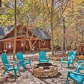 'serenity Woods' Cabin w/ Hot Tub & Fire Pit