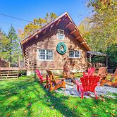 Andover Cabin Retreat w/ Hot Tub & Fireplace!