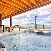 Cabin w/ Beach Access, Sport Court, Hot Tub & View