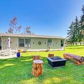 Fire Pit + Patio: Peaceful Port Angeles Escape!