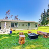 Fire Pit + Patio: Peaceful Port Angeles Escape!