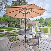 Lake Huron House w/ Grill + Beach Access!