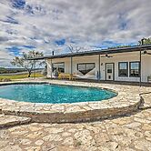 Trendy Fredericksburg Pad w/ Pool & Valley Views!