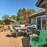 Family Home w/ Deck, Yard, Dock on Rock River