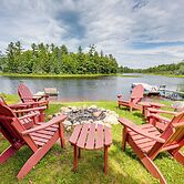 Dock, Fire Pit: Historic Lakefront Cabin in Mercer