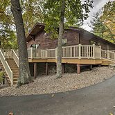 Deck w/ Private Hot Tub: Lakefront Raystown Cabin!