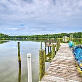 Relaxing Riverfront Cottage w/ Boat Dock!