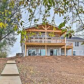 Spacious Lakefront Retreat w/ Hot Tub + Dock!