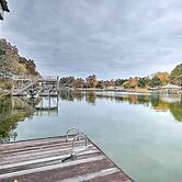 Spacious Lakefront Retreat w/ Hot Tub + Dock!