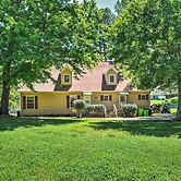 Beautiful Lakefront Retreat w/ Dock & Grill!