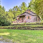 Rustic Cabin w/ Patio & Pond on Blue Ridge Parkway