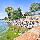 Lakefront Cabin w/ Patio & Views in Lake Norden